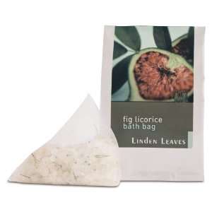  Linden Leaves Bathtime Bath Bag, Fig Licorice, 0.53 Ounce 