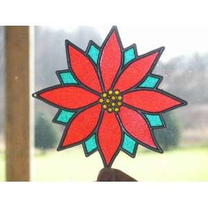  Vintage 1965 Stained Glass like Light Reflecting Window 