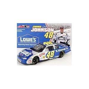  2002 Yellow Rookie Stripes Jimmie Johnson #48 Lowes Monte 