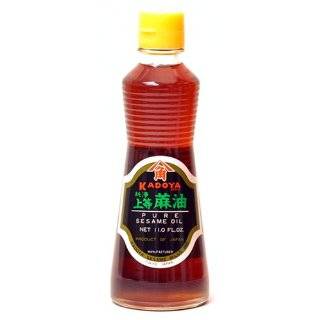 Kadoya Pure Sesame Oil, 11 Ounce Bottle (Pack of 3)