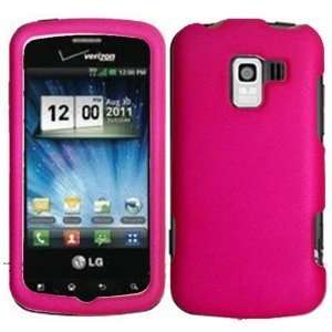  Pink Design Protector Hard Cover Case for LG Enlighten 