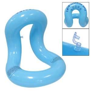  Children Letters Print PVC Inflatable Swimming Pool Ring Sky 