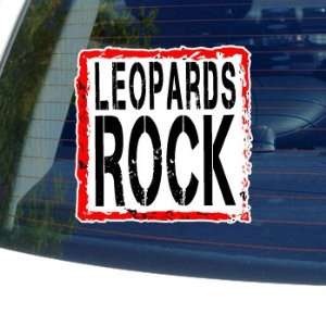  Leopards Rock   Window Bumper Laptop Sticker Automotive