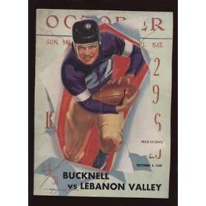   Bucknell vs. Lebanon Valley   Sports Memorabilia