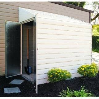  4 X 10 Lean to Storage Shed Project Plans  Design #10410 