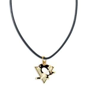 PITTSBURGH PENGUINS OFFICIAL LOGO 18 NECKLACE Sports 