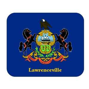  US State Flag   Lawrenceville, Pennsylvania (PA) Mouse Pad 