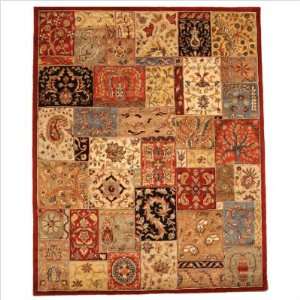  Hand Tufted Wool Lasi Red Oriental Rug Size 89 x 119 