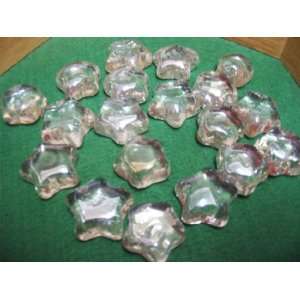  Large Clear Star Game Pieces Toys & Games