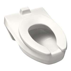 Kingston Elongated Wall Hung Toilet with Rear Spud and Toilet Seat 