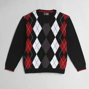  Extreme Gear Boys V neck Argyle Sweater , Size M [5 6 
