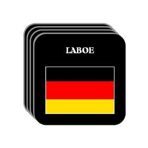  Germany   LABOE Set of 4 Mini Mousepad Coasters 