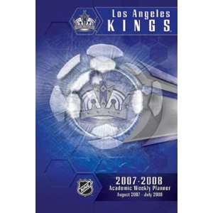  Los Angeles Kings 2007   2008 5x8 Academic Weekly 