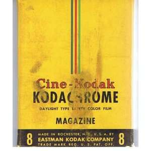  1951 1952 Cine Kodak Kodachrome Safety Color Film 8mm 