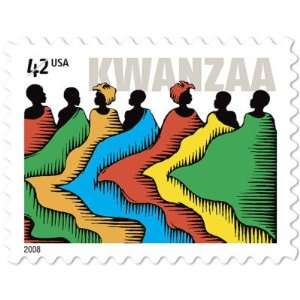  Kwanza 2008 pane 20 x 42 cent U.S. Postage Stamps NEW 