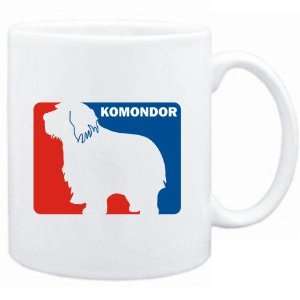  Mug White  Komondor Sports Logo  Dogs
