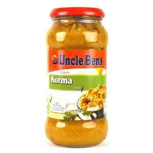 Uncle Bens Korma Sauce 490g  Grocery & Gourmet Food
