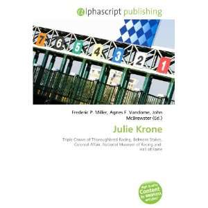  Julie Krone (9786133977709) Books