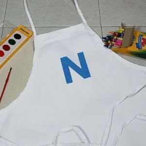  Embroidered Name or Initial Youth Apron