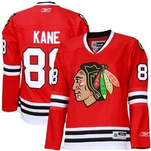   Kane Chicago Blackhawks Womans Premier Jersey Red