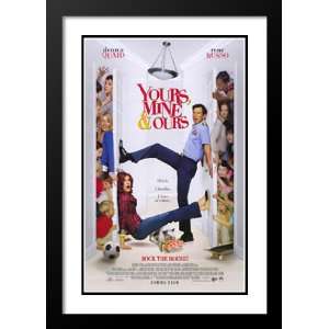  Yours, Mine and Ours 20x26 Framed and Double Matted Movie 