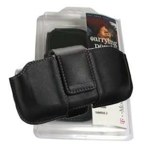  Sidekick III & ID Black Napa Leather Horizontal Side Case T Mobile 