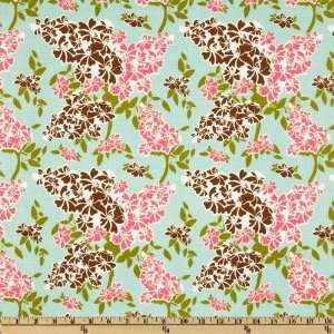 44 Wide Riley Blake Dainty Blossoms Floral Blue Fabric By The Yard 