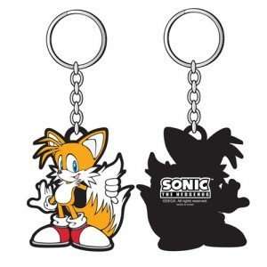        Sonic The Hedgehog porte clés caoutchouc Tails 