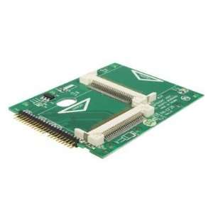   Ide Into Dual Compact Flash Solid State Drive Adapter Card Microdrive