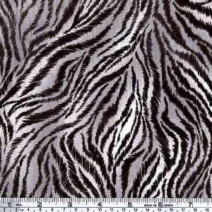  45 Wide Native Arts Animal Print Black Fabric By The 