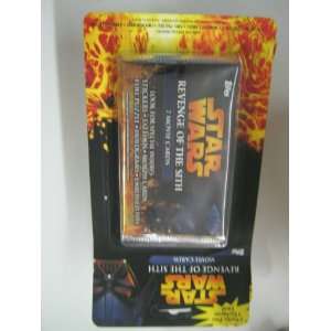 com Star Wars Revenge of the Sith Movie Cards   2 pack   7 cards per 