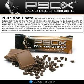  P90X Peak Performance Protein Bars Chocolate Fudge Flavor 