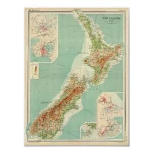  New Zealand Atlas Map