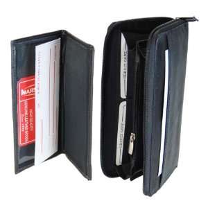  100% Genuine Leather Check Book Covers Black #7575CF 