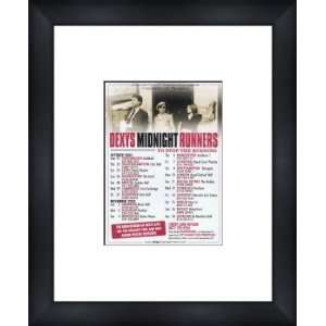 DEXYS MIDNIGHT RUNNERS UK Tour 2003   Custom Framed Original Ad 