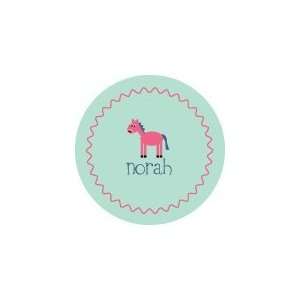  personalized horse plate (style 2p)