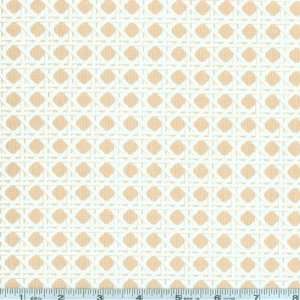   Miller Basket Squares Latte Fabric By The Yard Arts, Crafts & Sewing
