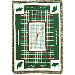  Stockbroker Blanket Throw Bull Bear  