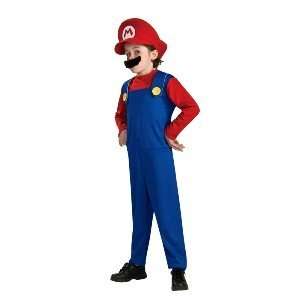  Super Mario (Mario) Child Halloween Costume Size 8 10 