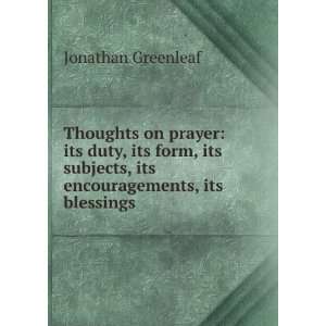  Thoughts on prayer its duty, its form, its subjects, its 