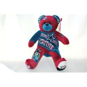   Bills RARE Offical NFL Super Bowl XXVII(27) Collectable Plush Bear