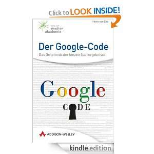 Der Google Code Das Geheimnis der besten Suchergebnisse (German 