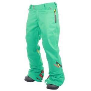  Nomis Zoey Insulated Snowboard Pants Mint Julip Sports 