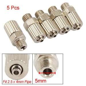  Amico 5 Pcs 5mm Thread Metal Quick Coupler for 2.5 x 4mm 
