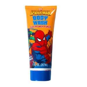 New   Spiderman Body Wash 7 Oz. Case Pack 24   5773485