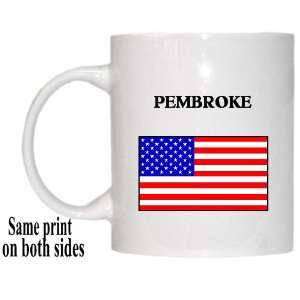  US Flag   Pembroke, Massachusetts (MA) Mug Everything 