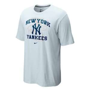 New York Yankees Birch Nike Team Arch Tee  Sports 