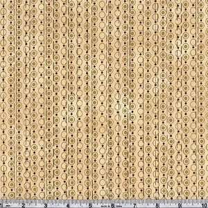  45 Wide Kalahari Pebble Stripe Natural Fabric By The 