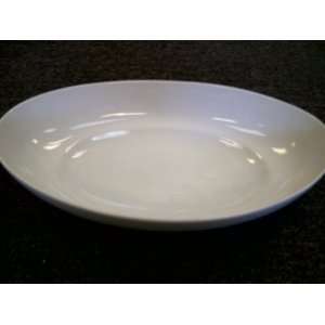  TBC 13 White Oval Ceramic Serving Bowl. Great for Serving 