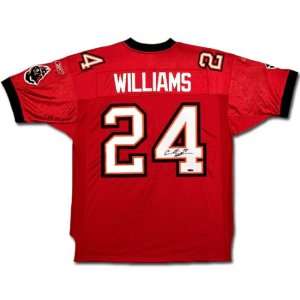  Carnell  Cadillac  Williams Autographed Tampa Bay 